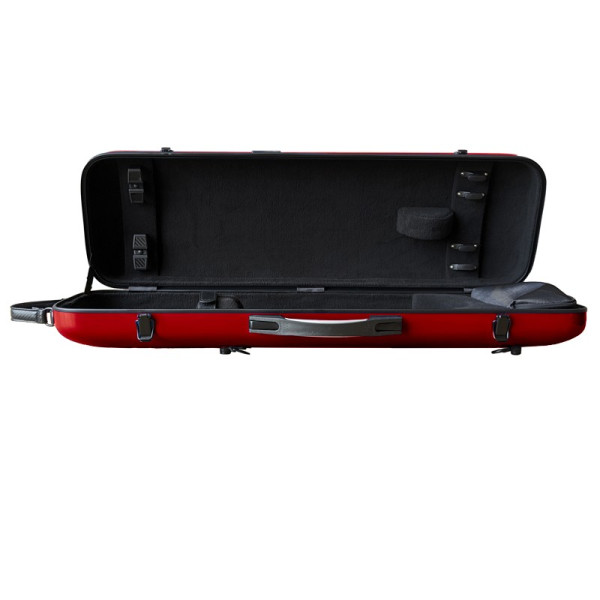 Buy Rapsody Rainbow rectangular violin case 4/4 Red at the best price | València Violins