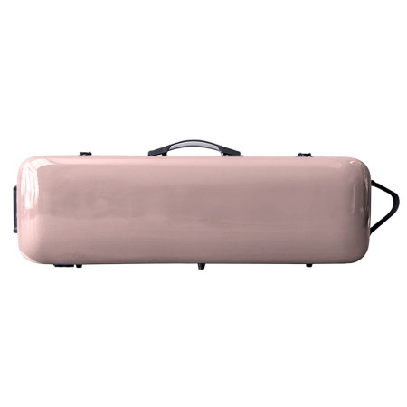 Comprar Estojo de violino Rapsody Rainbow retangular 4/4 Rosa ao melhor preço | València Violins