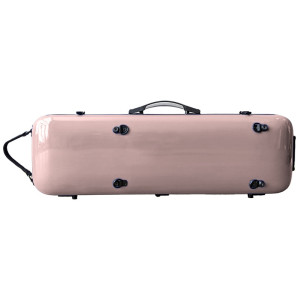 Étui rigide violon Rapsody Rainbow rectangulaire 4/4 4/4 Rose 2