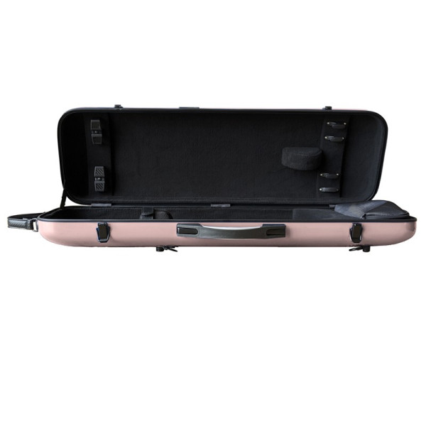 Comprar Estojo de violino Rapsody Rainbow retangular 4/4 Rosa ao melhor preço | València Violins