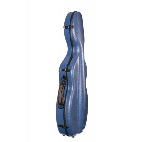 Custodia rigida violino Rapsody Rocket forma 3D Modello precedente 4/4 Blu Blu