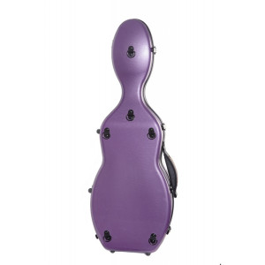 Custodia rigida violino Rapsody Rocket forma 3D Modello precedente 4/4 Lilac Lila 2