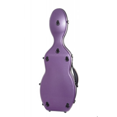 Buy 3D Shaped Violin Case Rapsody Rocket Previous Model 4/4 Lilac Lila