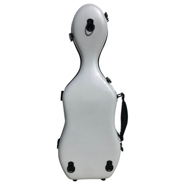 Custodia rigida Violino Rapsody Rocket Cabina 4/4 Bianca