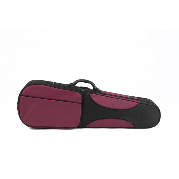 Étui violon/viola Rapsody CSV002A 1/4 - 11"" 1/4 Bordeaux/Noir