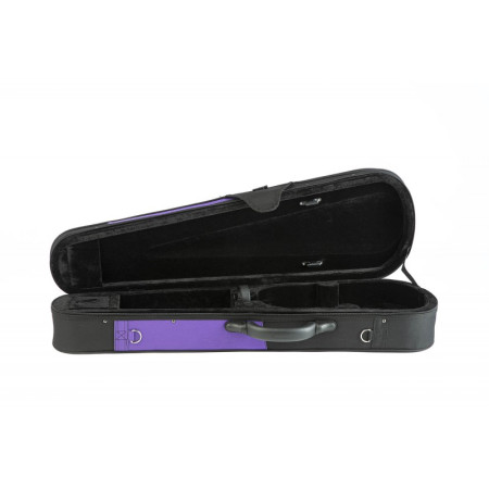 Custodia rigida violino/viola Rapsody CSV002A 4/4 - 14" 4/4 Lilla/Nero