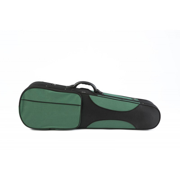 Étui rigide violon/viola Rapsody CSV002A 4/4 - 14"" 4/4 Vert/noir