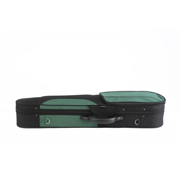 Étui rigide violon/viola Rapsody CSV002A 4/4 - 14"" 4/4 Vert/noir