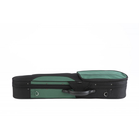 Étui rigide violon/viola Rapsody CSV002A 4/4 - 14"" 4/4 Vert/noir