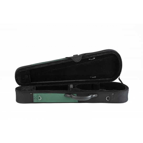 Étui rigide violon/viola Rapsody CSV002A 4/4 - 14"" 4/4 Vert/noir