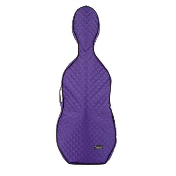Custodia morbida cello Bam HO1000XL Hoody 4/4 Viola Violetta