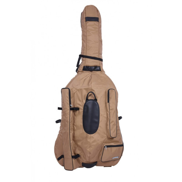 Buy Bam Double Bass Case PERF1101S Performance 3/4 Size M 3/4 Caramel