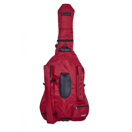 Buy Bam Double Bass Case PERF1101S Performance 3/4 Size M 3/4 Red