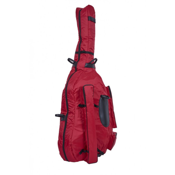Buy Bam Double Bass Case PERF1101S Performance 3/4 Size M 3/4 Red