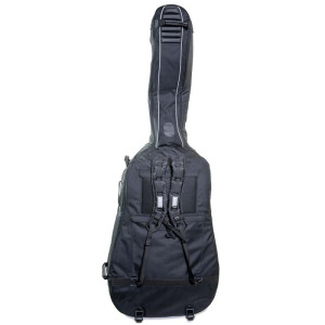 Housse de contrebasse Rapsody ABRB noire avec roues 4/4 2