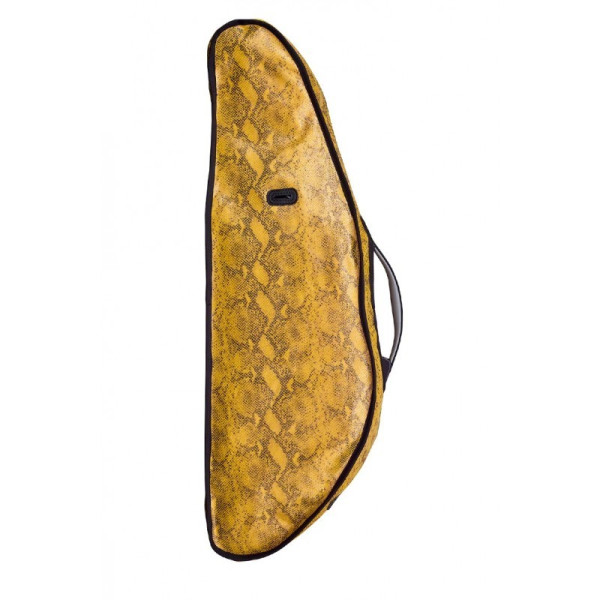 H3Housse violon Bam HO2000XLS Hoody Snake forme pour modèle Slim 2000XL 4/4 Jaune/h3
