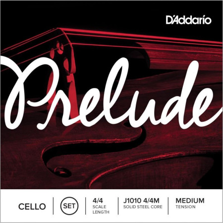 Set de cuerdas cello D'Addario Prelude J1010 Medium 1/2 - Especialistas en Violines, Violas, Violonchelos y accesorios