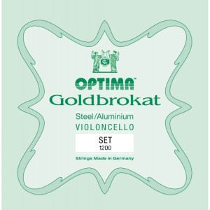 Comprar Conjunto de Cordas de Violoncelo Optima Goldbrokat 1200 Medium 3/4 