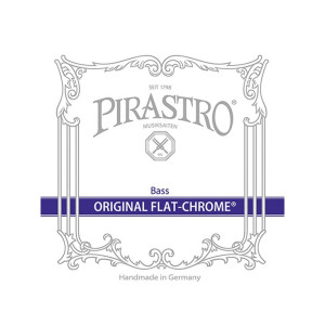 Set de cordes contrebasse Pirastro Original Flat-Chrome Soloist 347000 Medium 3/4