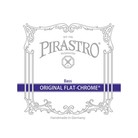 Buy Pirastro Original Flat-Chrome Soloist 347000 Medium 3/4 Double Bass Strings Set