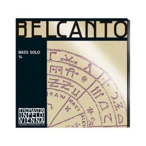 Conjunto de Cordas de Contrabaixo Thomastik Belcanto Soloist BC600S Medium 3/4