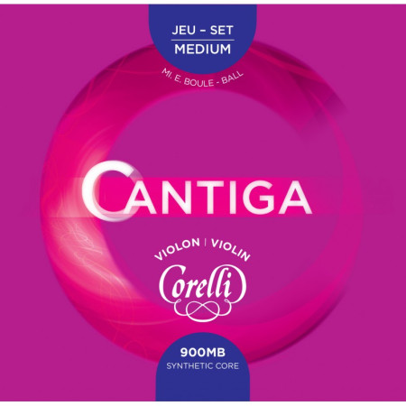 Comprar Cordas para Violino Corelli Cantiga 900MB Bola Média 4/4 ao melhor preço | València Violins