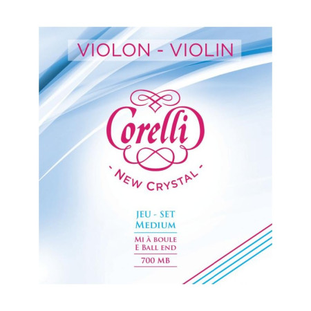 Set de cuerdas violín Corelli Crystal Bola Medium 4/4 - Especialistas en Violines, Violas, Violonchelos y accesorios
