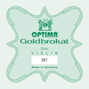 Set de cuerdas violín Optima Goldbrokat 1000 4/4 Medium 4/4 - Especialistas en Violines, Violas, Violonchelos y accesorios
