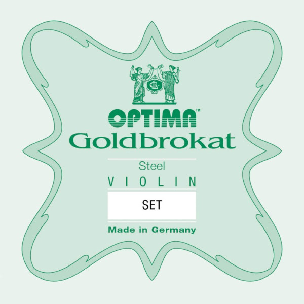 Set de cuerdas violín Optima Goldbrokat 1000 4/4 Medium 4/4 - Especialistas en Violines, Violas, Violonchelos y accesorios