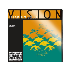 Set di corde violino Thomastik Vision Titanium Solo VIT100 Sfera Medium 4/4
