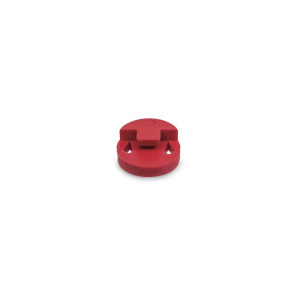 Sordina violino Tourte 2 fori Rosso