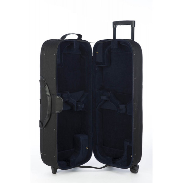 Buy Trolley for 4 violins and 8 bows Rapsody Quattro rectangular black.
