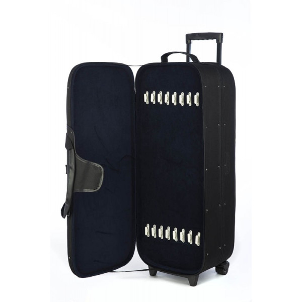 Buy Trolley for 4 violins and 8 bows Rapsody Quattro rectangular black.