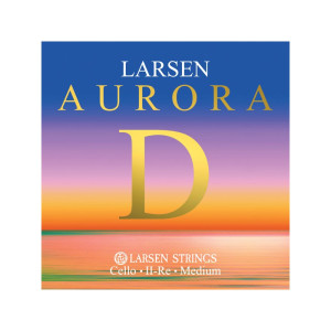 Corde violoncelle Larsen Aurora 2e Ré Medium 1/2