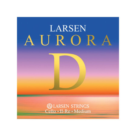 Buy Larsen Aurora Cello String 2nd D Medium 1/2 at the best price | València Violins