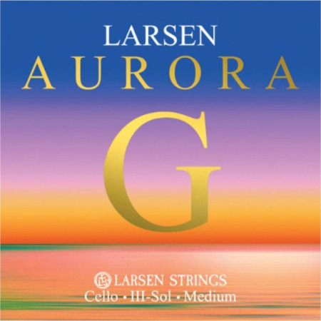 Corde de violoncelle Larsen Aurora 3e Sol Medium 1/2