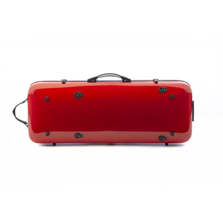 Buy Rapsody Rainbow rectangular Viola case Red at the best price | València Violins