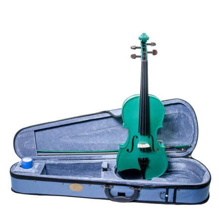 Violín Stentor Harlequin 1/2 1/2 Green Verde - Especialistas en Violines, Violas, Violonchelos y accesorios