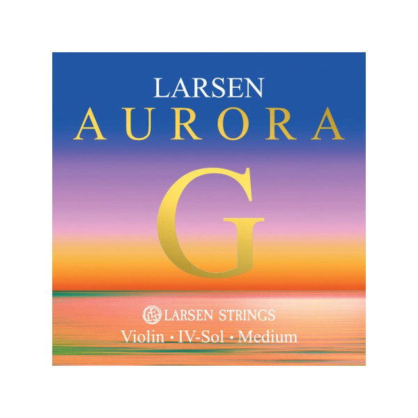 Buy Larsen Aurora Violin String 4th G Medium 1/4 at the best price | València Violins