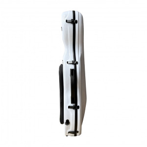 Étui rigide viola Rapsody Rocket avec housse souple pour partitions White Blanc 2