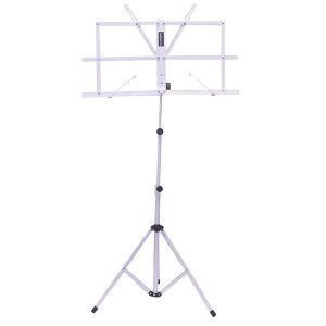 ATRIL ADMIRA BLANCO CON FUNDA MUS006WH - Especialistas en Violines, Violas, Violonchelos y accesorios