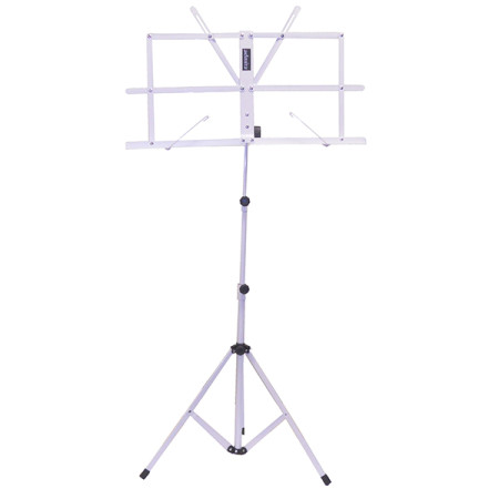 Buy ADMIRA WHITE MUSIC STAND WITH CASE MUS006WH at the best price | València Violins