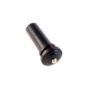 Bouton violon palissandre modèle Hill épingle dorée 4/4 4/4 Gold Doré