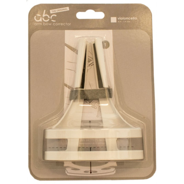 Buy ABC corrective bow for cello 4/4-1/4 white at the best price | València Violins