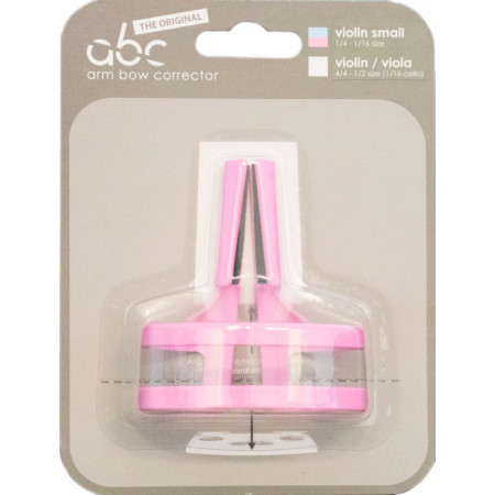 Comprar Guia para arco de violino ABC corretor 1/4-1/16 rosa ao melhor preço | València Violins